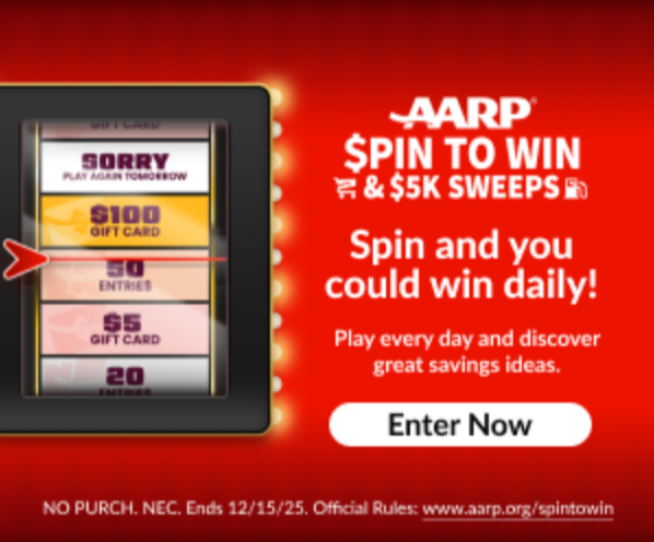 AARP Rewards Sweeps